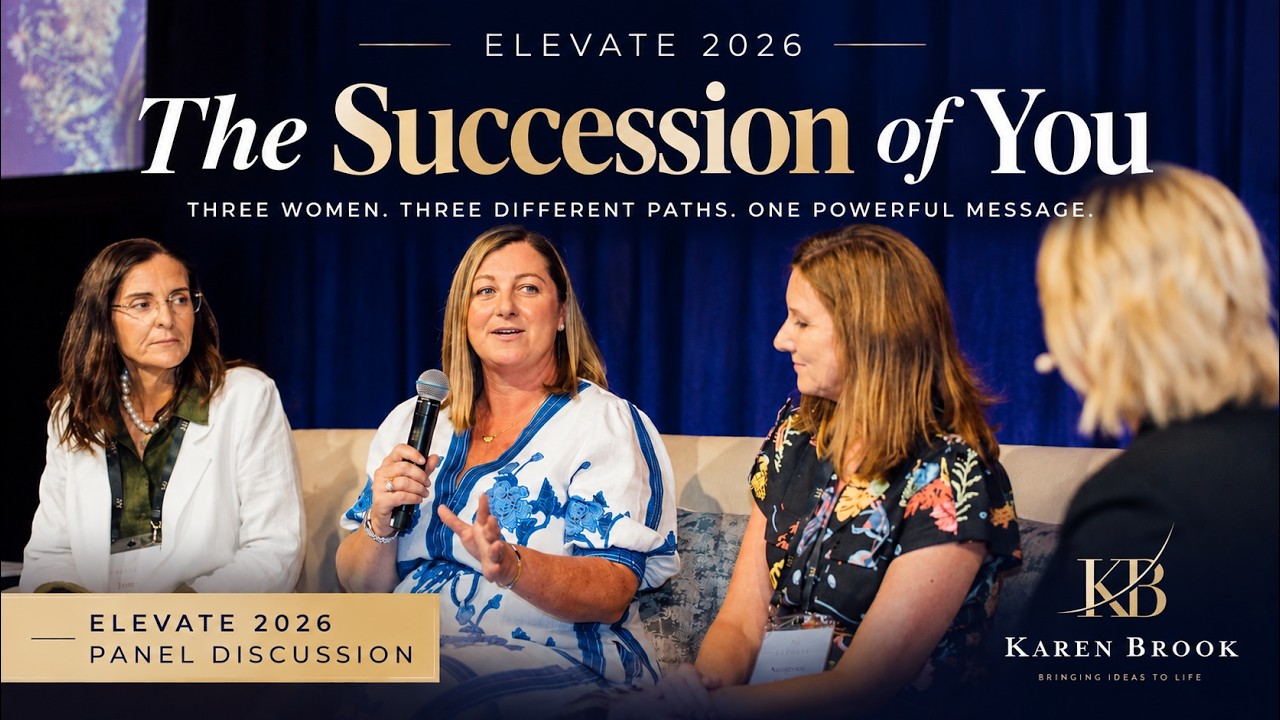 ELEVATE 2026 Panel Discussion | The Succession of You